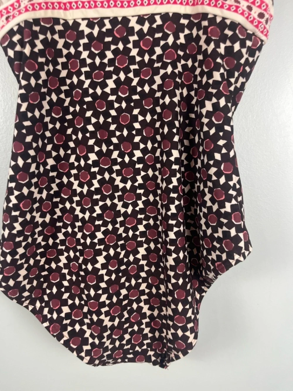 Kate Spade Coronado Beach Sumac Red Swimwear one piece size small